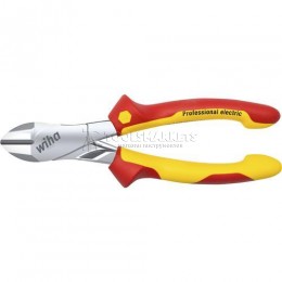 Массивные бокорезы Professional electric с DynamicJoint с включаемой и выключаемой раскрывающей пружиной 180 мм серия Z 16 3 06 WIHA WH-41274