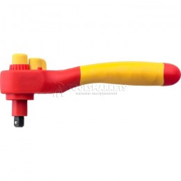 Изолированный ключ с трещоткой для торцевых ключей серия 7207NRW WIHA WH-43052 Изолированный ключ с трещоткой для торцевых ключей серия 7207NRW WIHA WH-43052