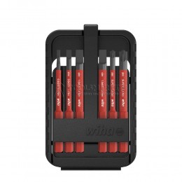 Набор бит slimBit electric Шлиц, плюс-минус/Pozidriv, 6 предметов в slimBit-коробке серия 2831 WIHA WH-43158