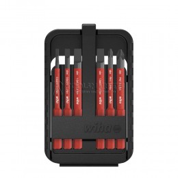 Набор бит slimBit electric Шлиц, Phillips, 6 предметов в slimBit-коробке серия 2831 WIHA WH-43159
