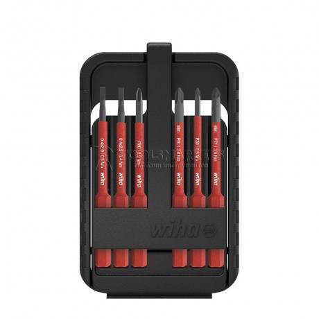 Набор бит slimBit electric Шлиц, Phillips, Pozidriv, 6 предметов в slimBit- коробке серия 2831 WIHA WH-43160 Набор бит slimBit electric Шлиц, Phillips, Pozidriv, 6 предметов в slimBit- коробке серия 2831 WIHA WH-43160