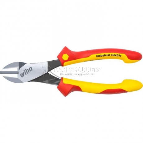 Силовые бокорезы Industrial electric с DynamicJoint с включаемой и выключаемой раскрывающей пружиной 180 мм серия Z 16 3 09 WIHA WH-41320 Силовые бокорезы Industrial electric с DynamicJoint с включаемой и выключаемой раскрывающей пружиной 180 мм серия Z 16 3 09 WIHA WH-41320