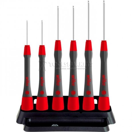 Набор микроотверток PicoFinish® шестигранник со сферической головкой, 6 предметов, с держателем серия 264P WIHA WH-42993 Набор микроотверток PicoFinish® шестигранник со сферической головкой, 6 предметов, с держателем серия 264P WIHA WH-42993