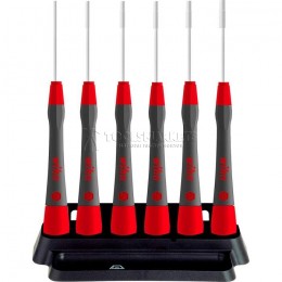 Набор микроотверток PicoFinish® Торцевой ключ с шестигранником, 6 предметов, с держателем серия 265P WIHA WH-42994