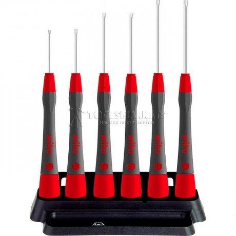 Набор микроотверток PicoFinish® TORX®, с держателем, 6 предметов серия 267P WIHA WH-42996 Набор микроотверток PicoFinish® TORX®, с держателем, 6 предметов серия 267P WIHA WH-42996