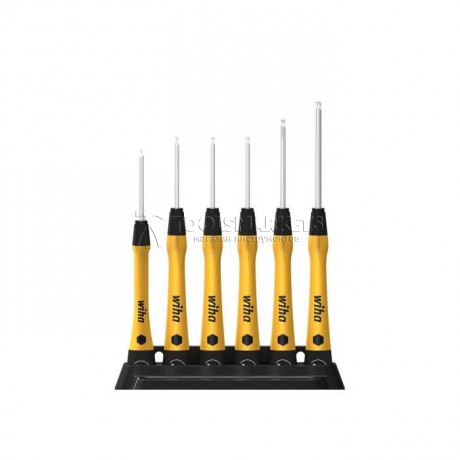 Набор микроотверток PicoFinish ESD TORX®, с держателем, 6 предметов серия 277P WIHA WH-43708
