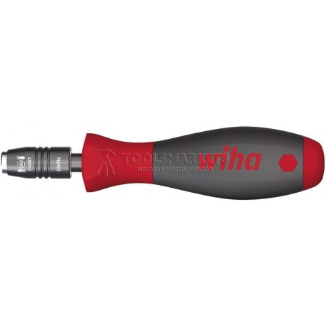 Отвертка с держателем бит SoftFinish CentroFix, с механической блокировкой 1/4" 149 мм серия 387 WIHA WH-40331 Отвертка с держателем бит SoftFinish CentroFix, с механической блокировкой 1/4" 149 мм серия 387 WIHA WH-40331