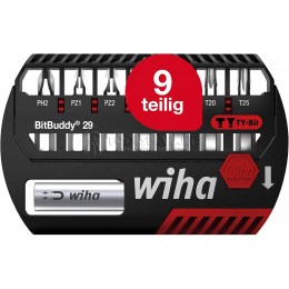 Набор бит BitBuddy®, биты TY 29 мм смешанный, 8 предметов, 1/4" серия 7945TY WIHA WH-42137