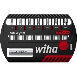 Набор бит BitBuddy 29 смешанный 8 предметов, 1/4" серия 7945TY WIHA WH-42139