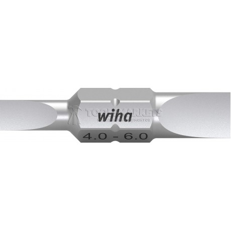 Набор двойных бит шлиц, 10 предметов в коробке серия 7410Z WIHA WH-43858 Набор двойных бит шлиц, 10 предметов в коробке серия 7410Z WIHA WH-43858