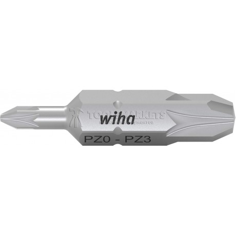 Набор двойных бит Pozidriv, 10 предметов в коробке серия 7412Z WIHA WH-43862