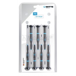 Заказать Набор прецизионных отверток WITTRON для торцевых ключей, 7 предметов в блистере WITTE 89345 отпроизводителя WITTE