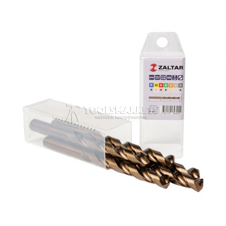 Комплект свёрл по металлу индустриальных, 5 шт, DIN 338, HSS-E Co5, Тип VA, 5xD, Ø11.00 мм ZALTAR ZA-74110-S5 Комплект свёрл по металлу индустриальных, 5 шт, DIN 338, HSS-E Co5, Тип VA, 5xD, Ø11.00 мм ZALTAR ZA-74110-S5